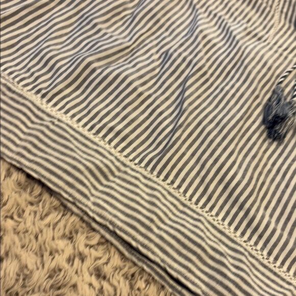 Splendid Gray and White Striped Top - Picture 6 of 9